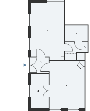 Grundriss Wohnung Parterre